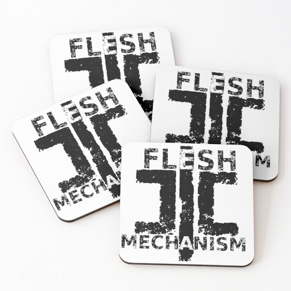 Item preview, Flesh Mechanism Black Intervene logo designed and sold by Paul Stasik.