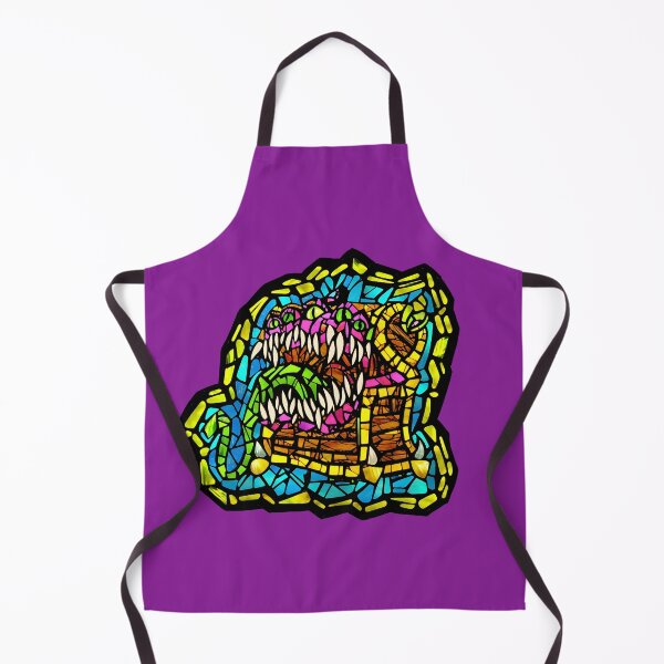 Artikelvorschau, Imitieren Sie Dungeon-Monster-Buntglas-Fantasie-Illustration entworfen und verkauft von WhatWhatDesigns.