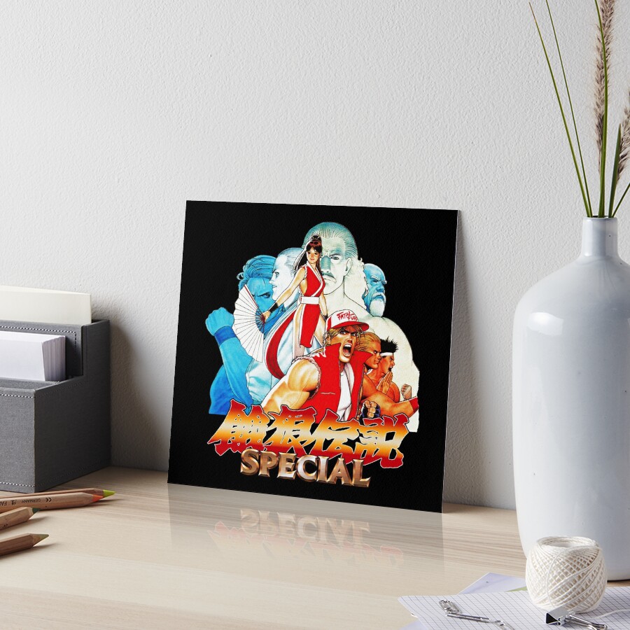 SNK's Fatal Fury 2 Artwork Art Board Print for Sale by luscastore