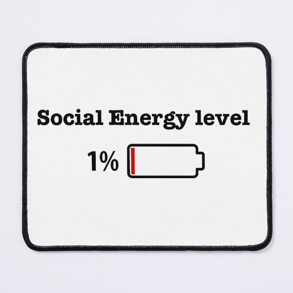 Item preview, Social energy Introvert designed and sold by SweetWhiskers.