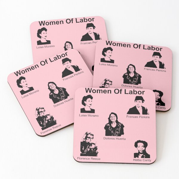 Item preview, Women of Labor #2: Luisa Moreno, Perkins, Huerta, Reece, Canty designed and sold by fuzzynautilus.
