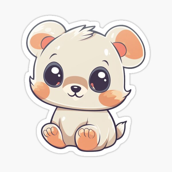 Item preview, Fluffballs Baby Animals - Bear designed and sold by Arclight-LLC.