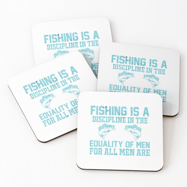 Item preview, Fishing is a discipline in The Equality of Men for All Men Are designed and sold by franktact.