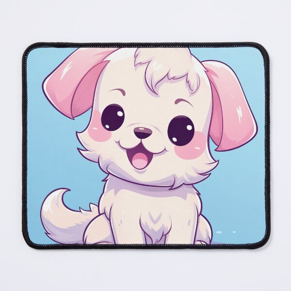 Artikelvorschau, Adorable Little Pink Puppy - Sweetness and Tenderness entworfen und verkauft von Neuronexia.