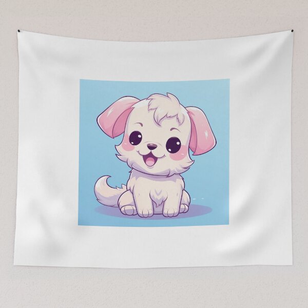 Item preview, Adorable Little Pink Puppy - Sweetness and Tenderness designed and sold by Neuronexia.