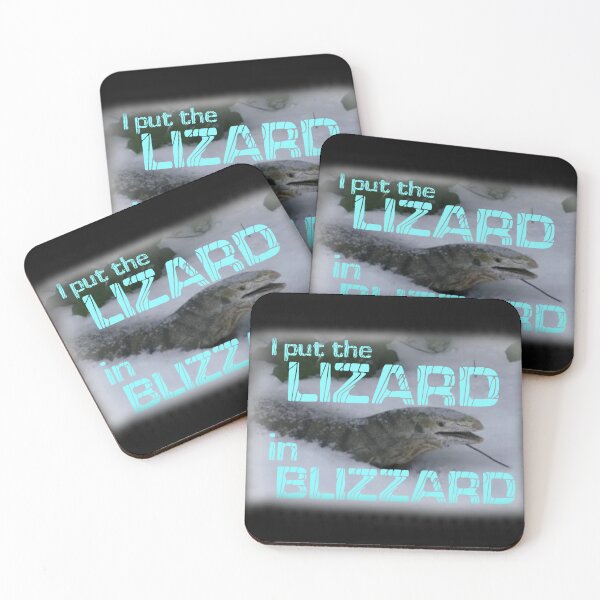 Item preview, I Put the Lizard in Blizzard designed and sold by LILAC-INFANT.