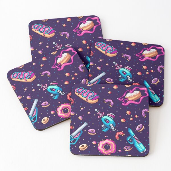 Item preview, Donuts & Laser Guns designed and sold by Maikii.
