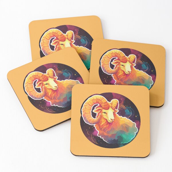 Item preview, Chromatic Fire: Embracing Aries' Mystical Vibrancy designed and sold by TrendyArtInk.