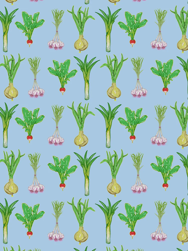 Thumbnail 4 of 4, iPhone Case, Vegtable Pattern designed and sold by ekpatterns.