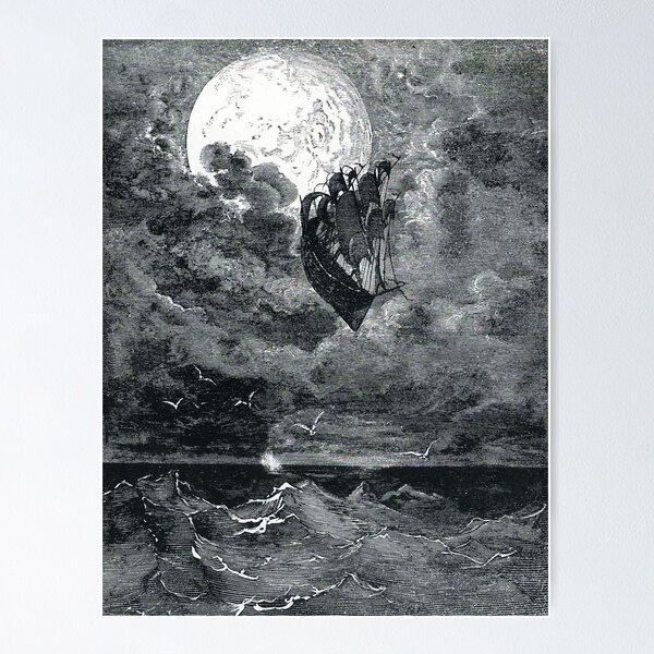 Item preview, A Voyage to the Moon - Gustave Dore designed and sold by forgottenbeauty.