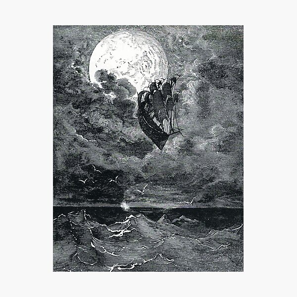 Item preview, A Voyage to the Moon - Gustave Dore designed and sold by forgottenbeauty.