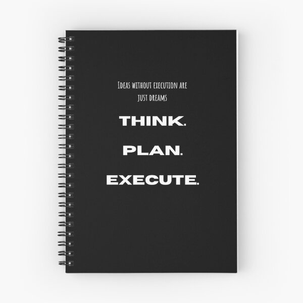 Item preview, Think. Plan. Execute  designed and sold by Pixel-Muse.