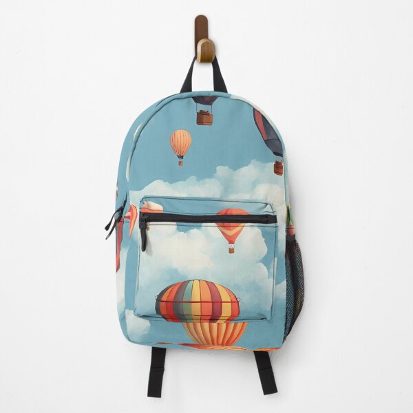 Item preview, Hot air balloons vintage pattern designed and sold by SweetWhiskers.