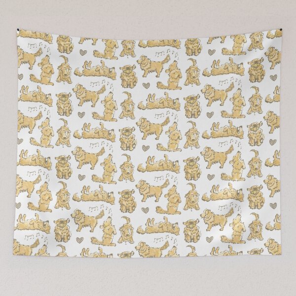 Item preview, Goofy Floofy Goldens designed and sold by Christine Philbrick.
