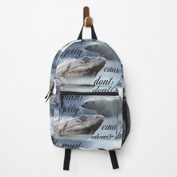 Item preview, It Must Be Jelly Cause Jam Don't Shake Iguana and Polar Bear designed and sold by LILAC-INFANT.
