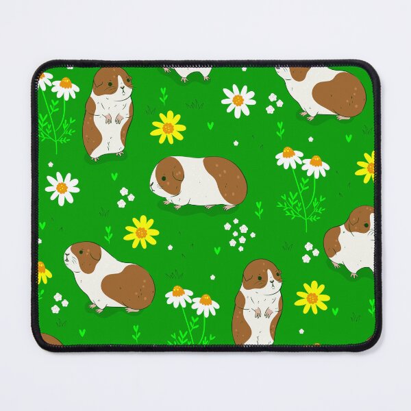 Item preview, cute Guinea pigs daisy floral designed and sold by Gossip Rag.