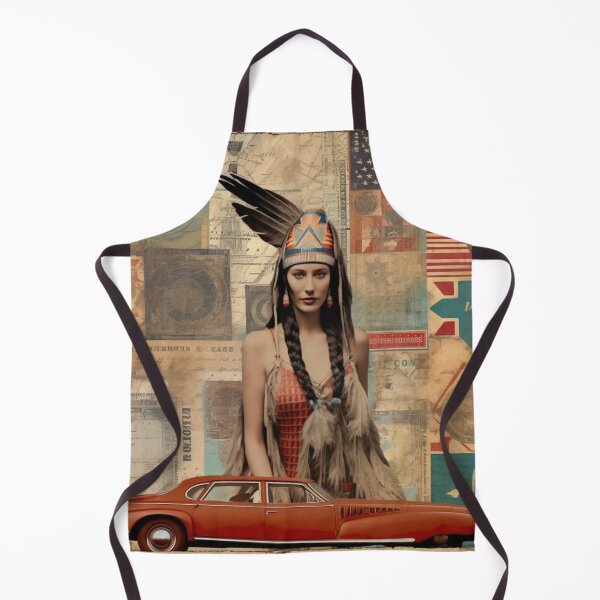 Item preview, America Beauty Retro Vintage Patchwork Collage Pattern of Americana designed and sold by BrandonArtWorld.