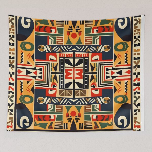 Item preview,  Boho style textile Mudcloth Designs a True Symbol of African Pride designed and sold by Justteesme.