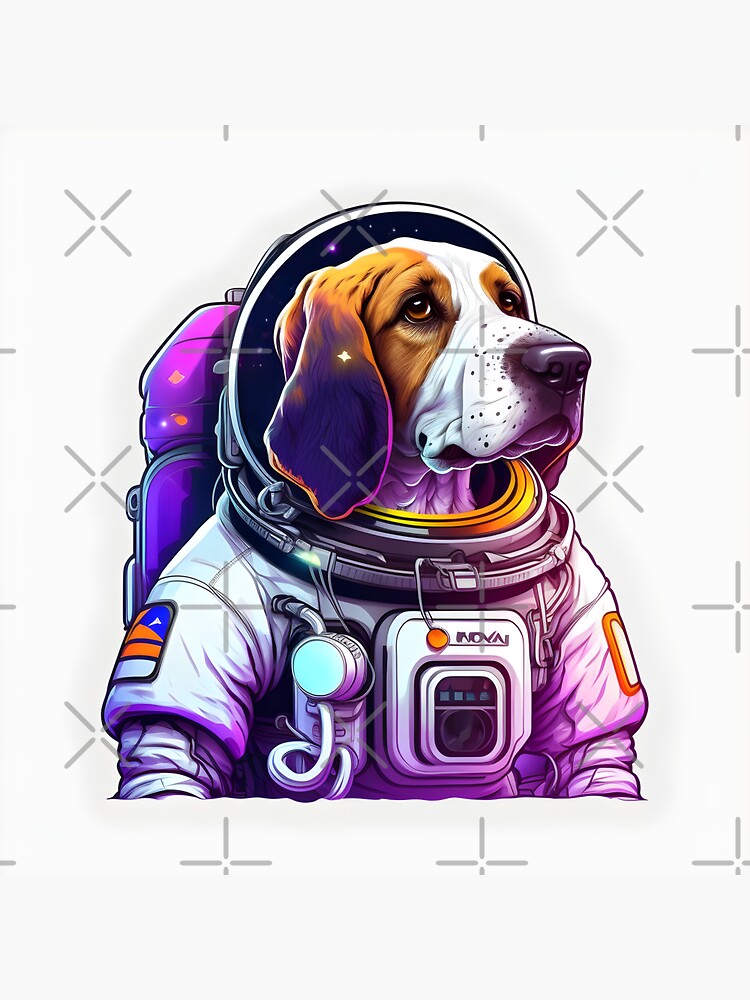 BG Bandana Dog Sticker for Sale by belmet