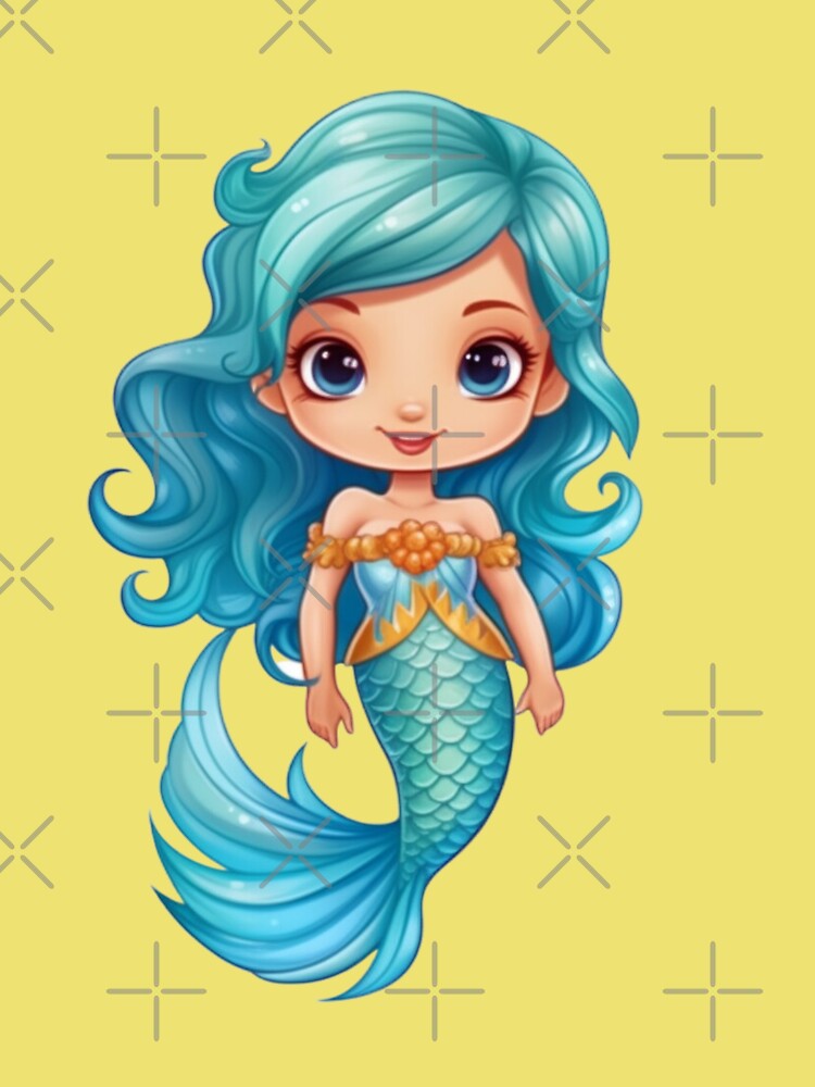 Mermaid Ariel Drawing Illustration Draw So Cute, Mermaid transparent  background PNG clipart | HiClipart