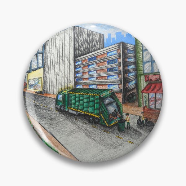 Item preview, Garbage Truck Workers designed and sold by makaylaistic.