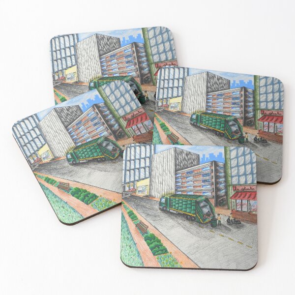 Item preview, Garbage Truck Workers designed and sold by makaylaistic.