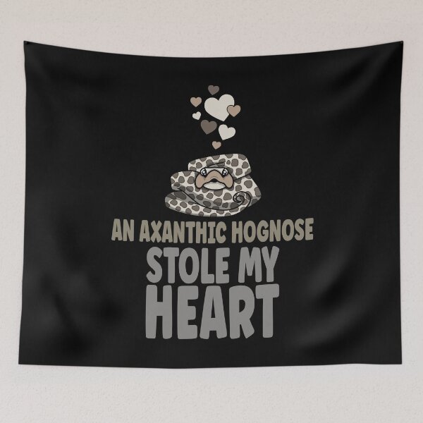 Item preview, An Axanthic Hognose Stole My Heart designed and sold by eternallygifted.