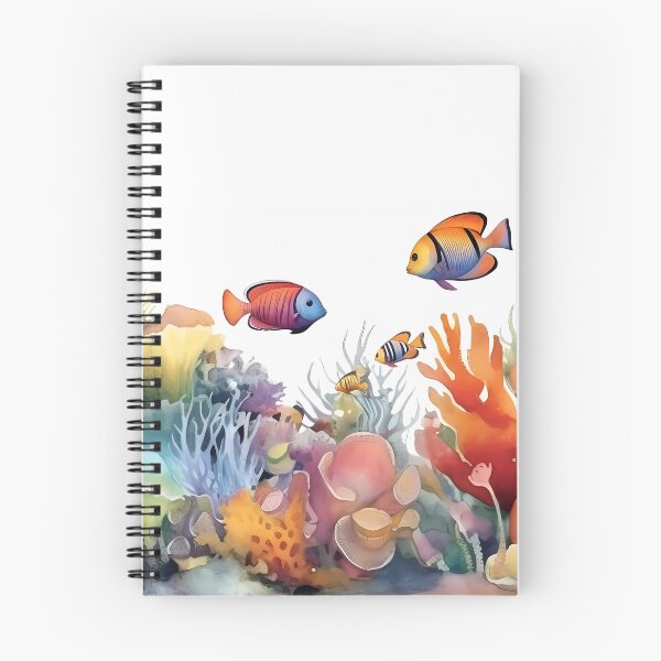 Item preview, Watercolor coral reef designed and sold by SweetWhiskers.
