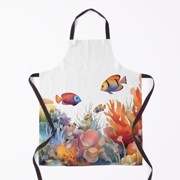 Item preview, Watercolor coral reef designed and sold by SweetWhiskers.