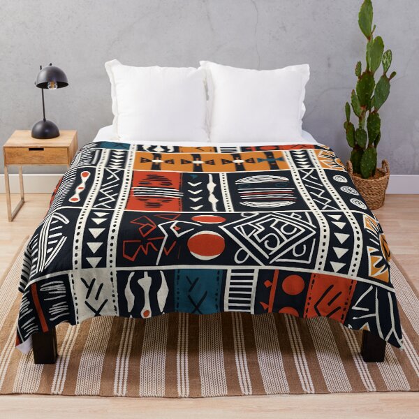 Item preview, Boho African style textile Mudcloth Designs a True Symbol of Africa Pride designed and sold by Justteesme.
