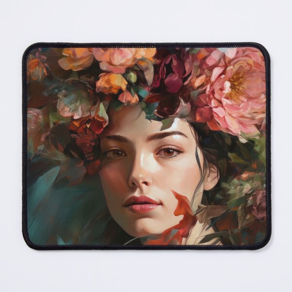 Item preview, Woman with Floral Head  designed and sold by Vanover Designs.