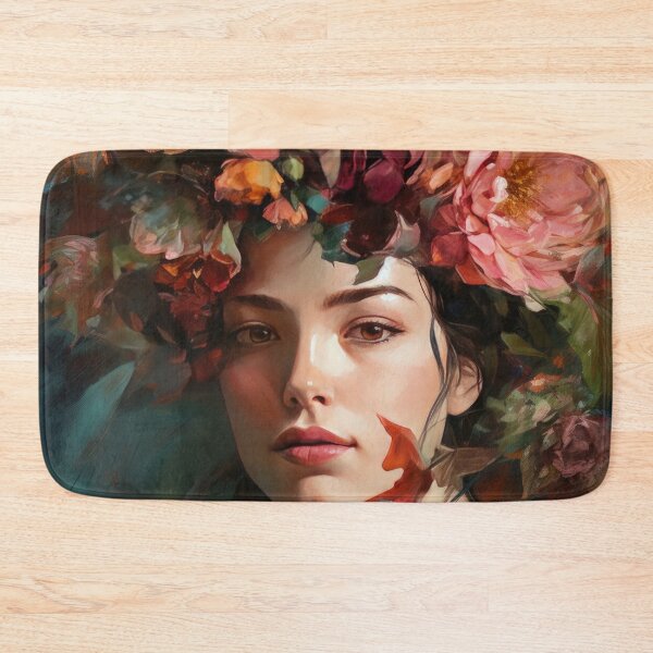 Item preview, Woman with Floral Head  designed and sold by Vanover Designs.