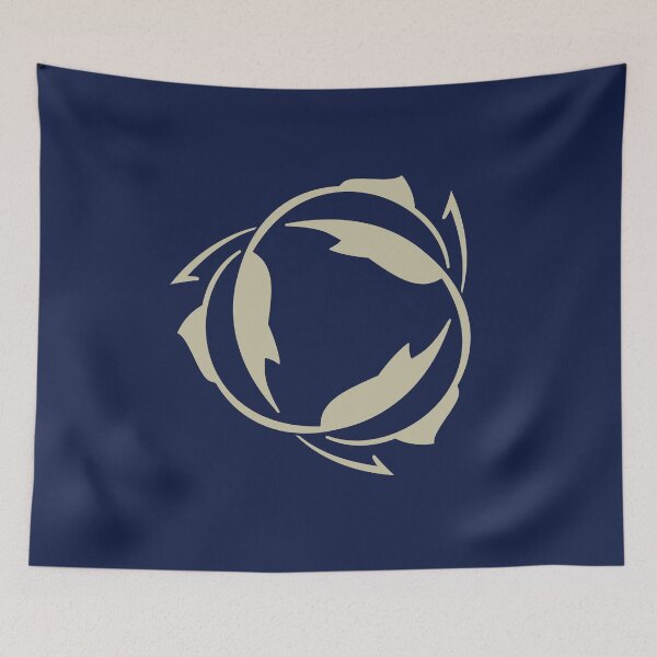 Item preview, Three Fish Ichthys Symbol designed and sold by jeff-jones.