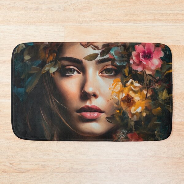 Item preview, Woman with Floral Head  designed and sold by Vanover Designs.