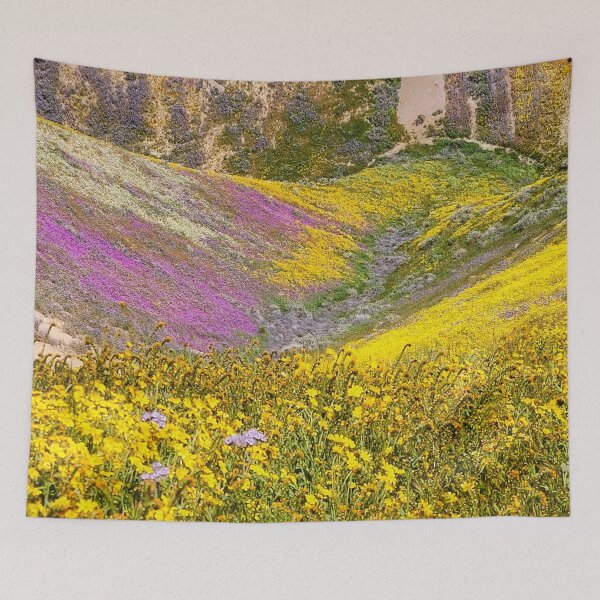 Item preview, Wildflowers Blanket designed and sold by Alla Gill.