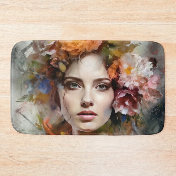 Item preview, Woman with Floral Head  designed and sold by Vanover Designs.