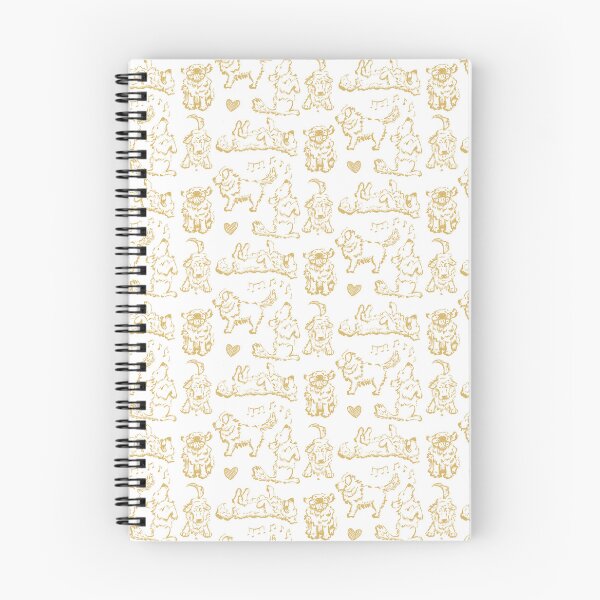 Item preview, Goofy Floofy Goldens in Gold designed and sold by Christine Philbrick.