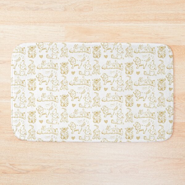 Item preview, Goofy Floofy Goldens in Gold designed and sold by Christine Philbrick.