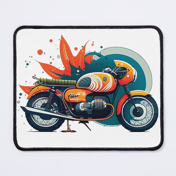 Item preview, German Legend Motorcycle, 1973 designed and sold by MVDigitalArt.