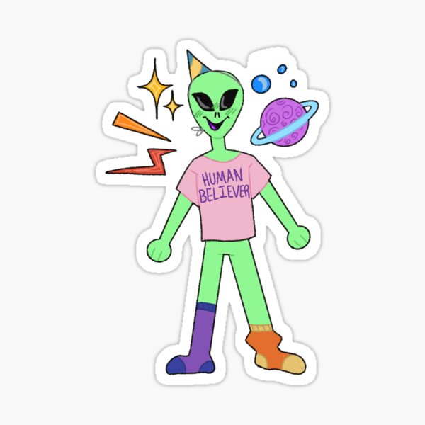 Alien  Sticker