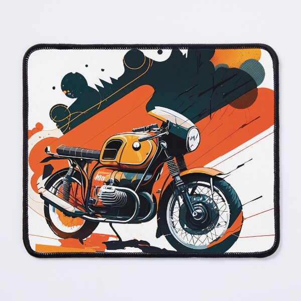 Item preview, German Distinctive Motorcycle, 1973 designed and sold by MVDigitalArt.
