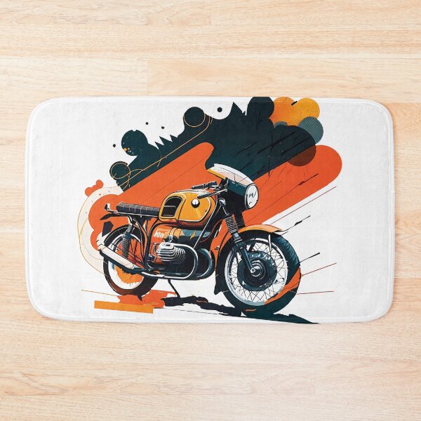 Item preview, German Distinctive Motorcycle, 1973 designed and sold by MVDigitalArt.