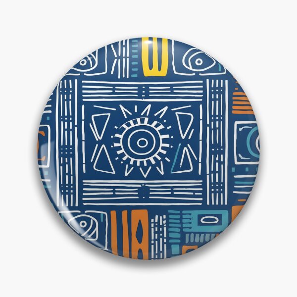 Item preview, True Boho textile Mudcloth Style Design a  Symbol of African Pride designed and sold by Justteesme.