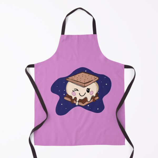 Item preview, Cute Winking S’more with Blue Sky Background designed and sold by royaldesigns28.