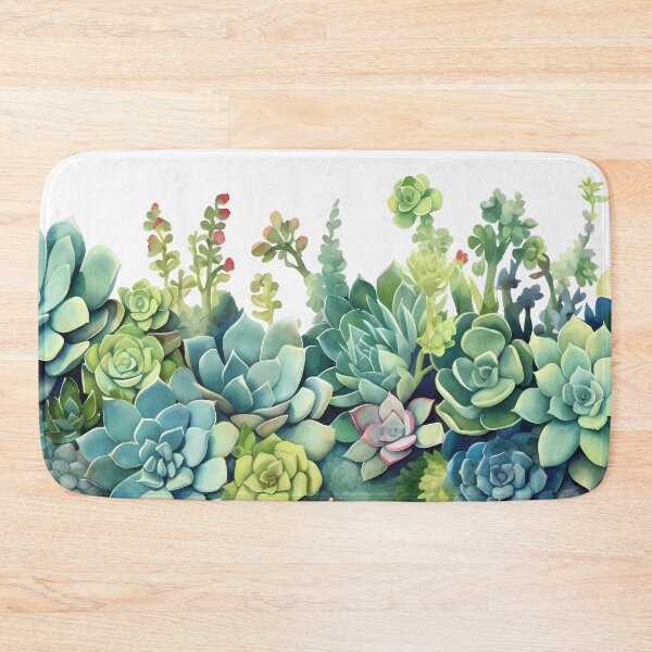 Item preview, Watercolor succulents design designed and sold by SweetWhiskers.
