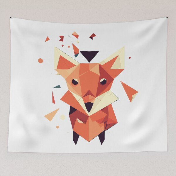 Item preview, Origami wild fox designed and sold by InstaCreatives.