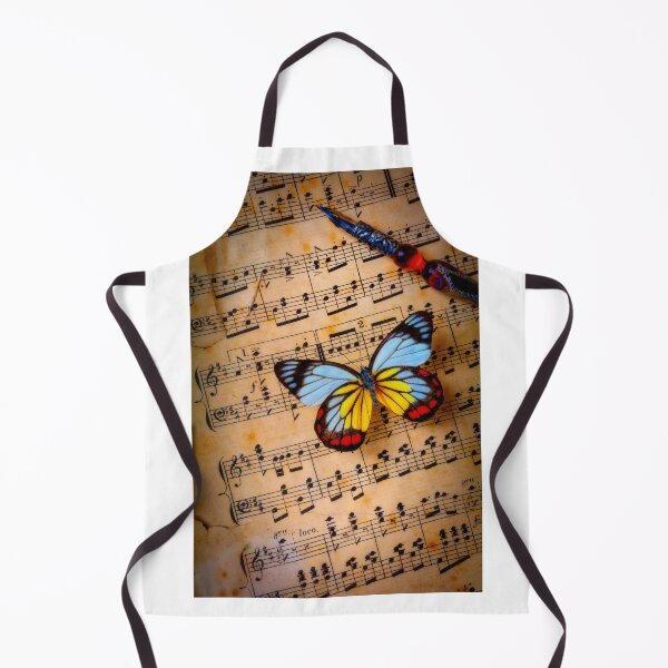 Item preview, Colorful Butterfly On Sheet Music designed and sold by Garry Gay.