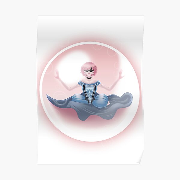 Princess in a bubble Poster