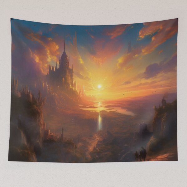 Item preview, Radiant Serenade: A Luminous Symphony at Twilight designed and sold by oanaunciuleanu.