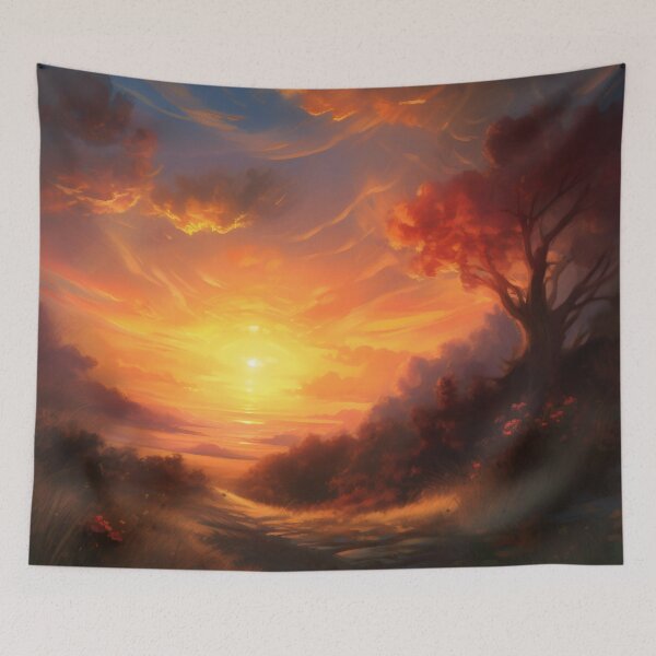Item preview, Radiant Serenade: A Luminous Symphony at Twilight designed and sold by oanaunciuleanu.